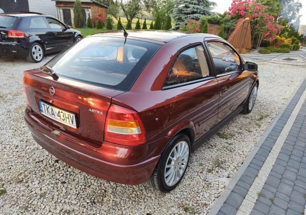 Opel Astra cena 4900 przebieg: 234500, rok produkcji 1998 z Miechów małe 742